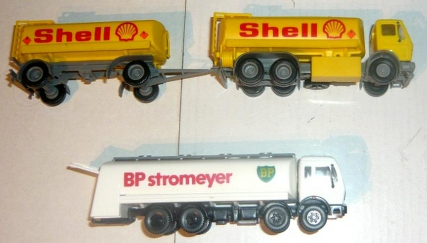 Bild 5: Herpa Roskopf 1:87 Mercedes Tankzug Shell BP Stromeyer