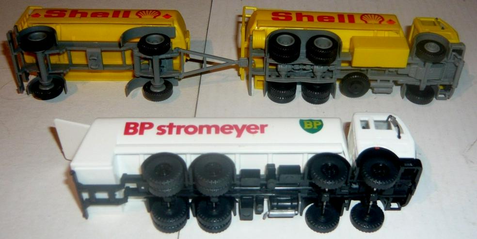 Bild 4: Herpa Roskopf 1:87 Mercedes Tankzug Shell BP Stromeyer