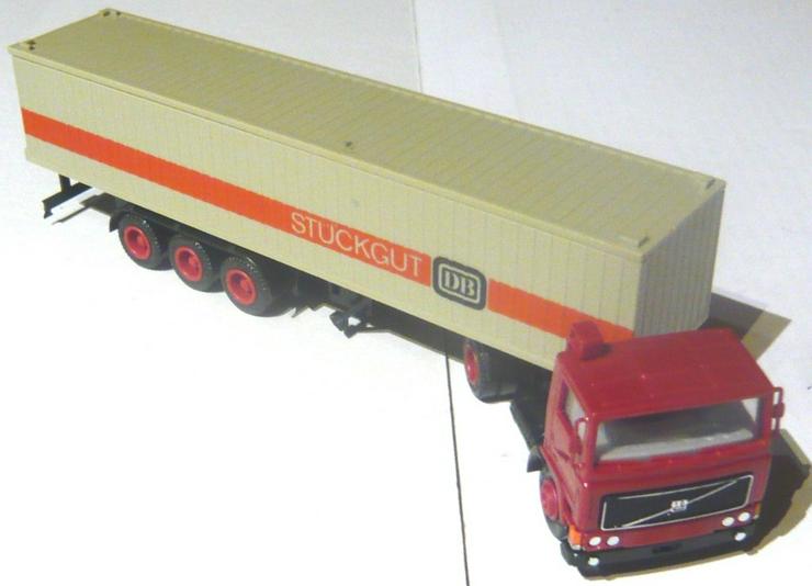 Herpa 1:87 Volvo F10 Container Sattelzug DB Stückgut sehr gut - Modellautos & Nutzfahrzeuge - Bild 1