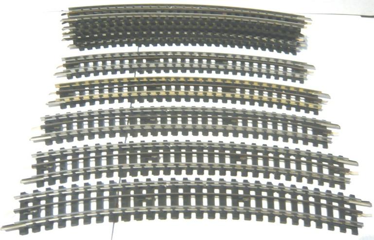 Bild 2: Trix Express 10x Gleis 4322 R2 ohne Fehlteile