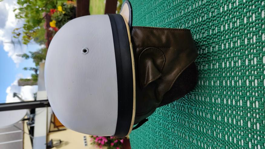 Bild 3: DDR-Motorradhelm , alt