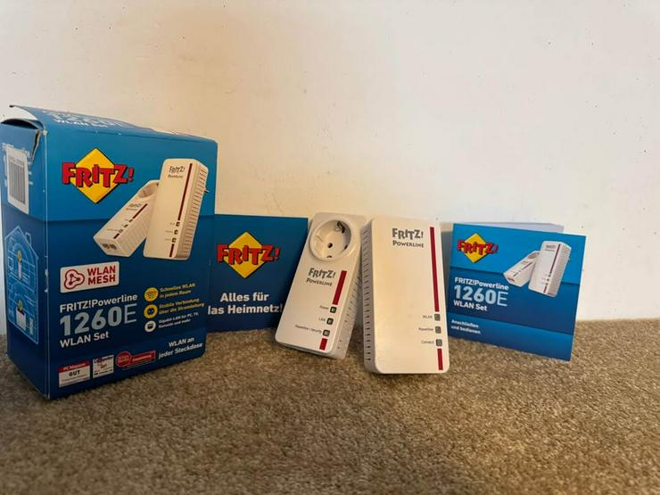 Bild 2: AVM Fritz! Powerline 1260E WLAN Set