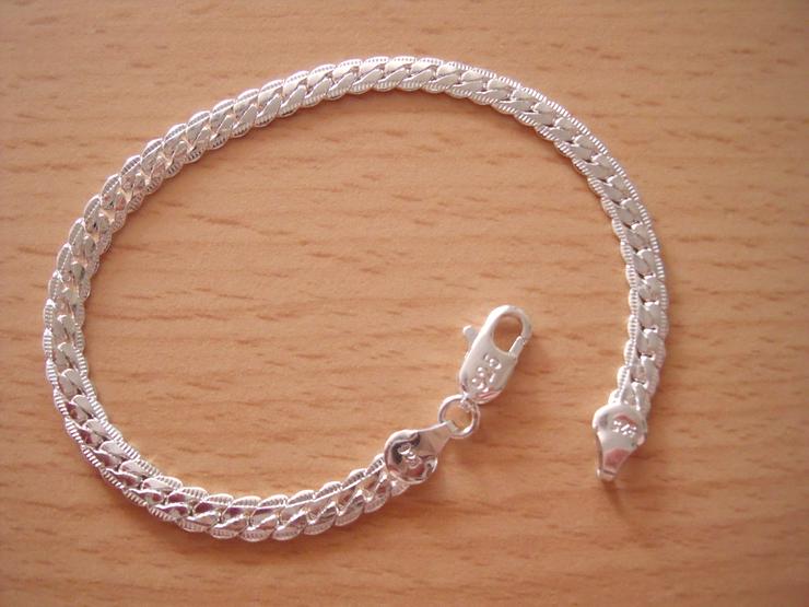 Bild 16: Dammen schmück Silber 4 Stück Ohringe , Brosch , Silber , Kette .