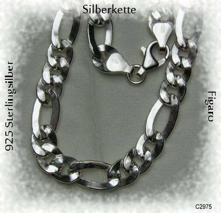 Figarokette, 925 Silber - Halsketten & Anhänger - Bild 1