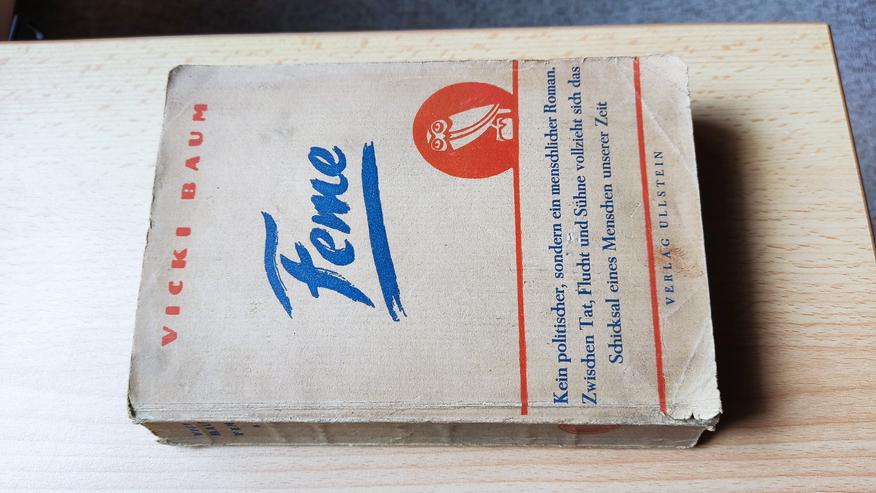 Antiquarisches Buch "Feme" von Vicki Baum , Ausgabe 1926 !