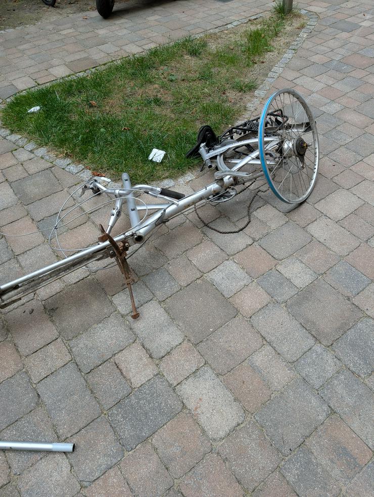 Bild 2: Gazelle Cabbi Lastenrad Frame und Teile