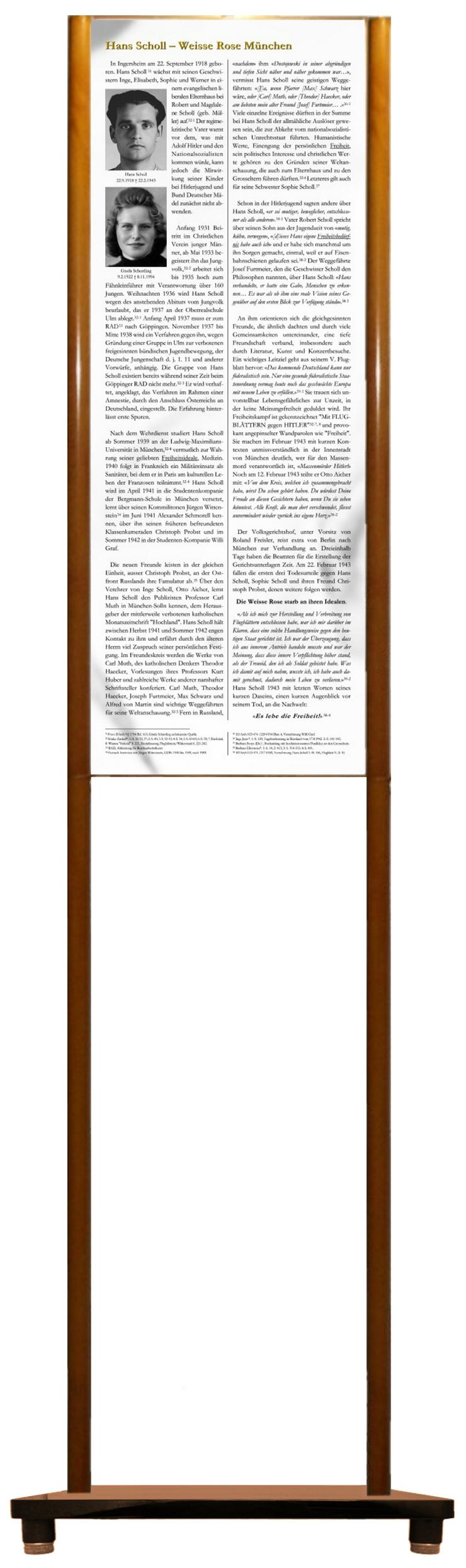 Bild 3: Weisse Rose - Dauer - Ausstellung, weltweit einzigartig und einmalig (Schenkung)