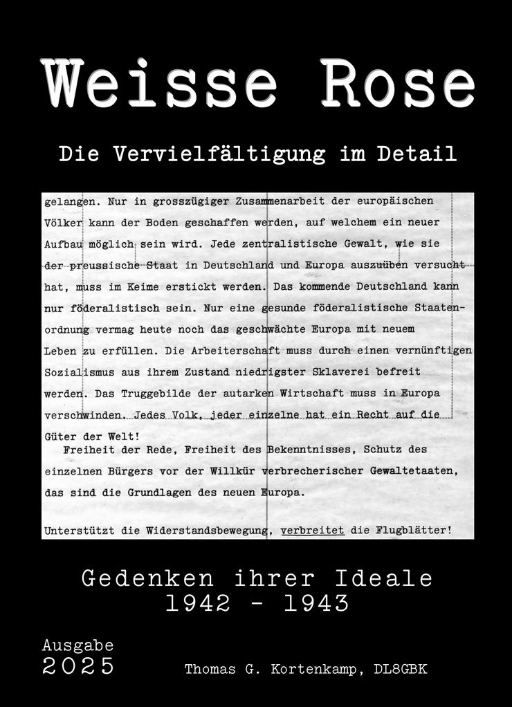 Bild 9: Weisse Rose - Dauer - Ausstellung, weltweit einzigartig und einmalig (Schenkung)