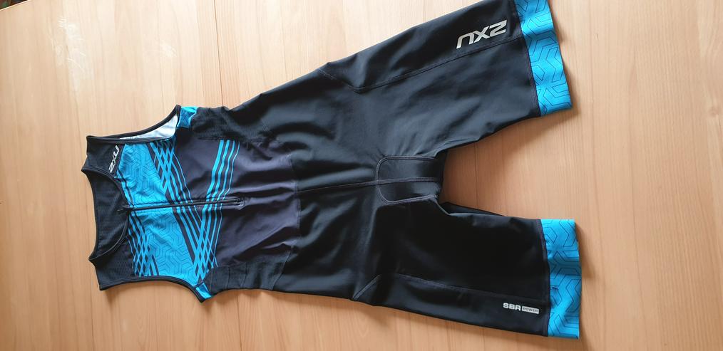 Trisuit Herren von 2XU Größe XL Kompression Blau / Schwarz