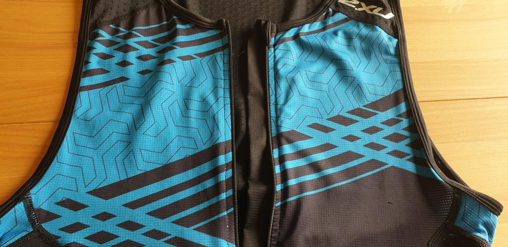 Bild 4: Trisuit Herren von 2XU Größe XL Kompression Blau / Schwarz