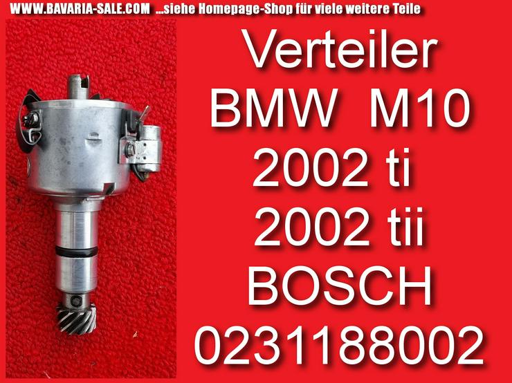 ❌ Verteiler Zündverteiler BMW E10 2002 ti tii0231188002 JFD4 - Elektrik & Steuergeräte - Bild 1