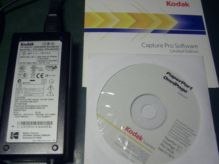 Bild 9: Kodak i2800 Duplex Bild High Speed Dokumentenscanner Win 11