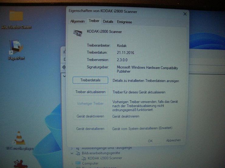 Bild 5: Kodak i2800 Duplex Bild High Speed Dokumentenscanner Win 11