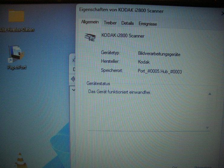 Bild 6: Kodak i2800 Duplex Bild High Speed Dokumentenscanner Win 11