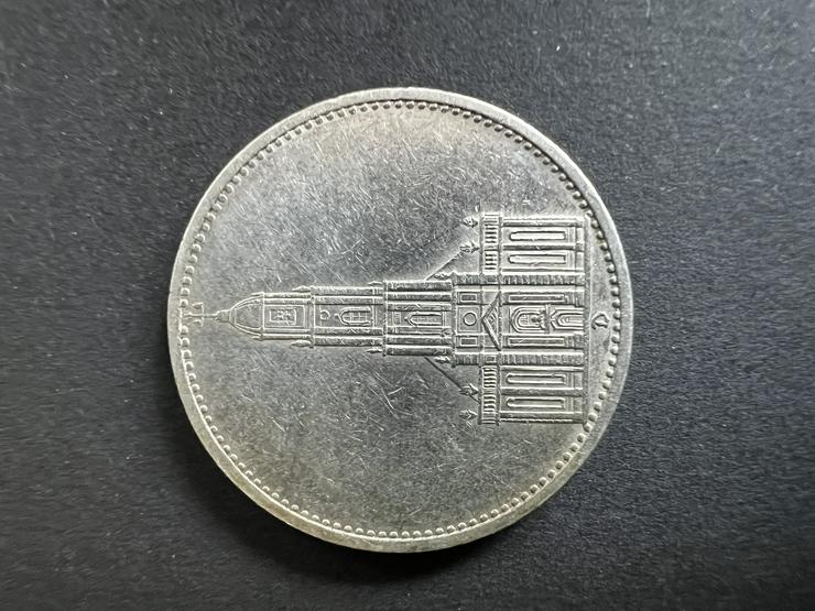 5 Reichsmark 1934 "D" Kursmünze Deutsches Reich Silbermünze