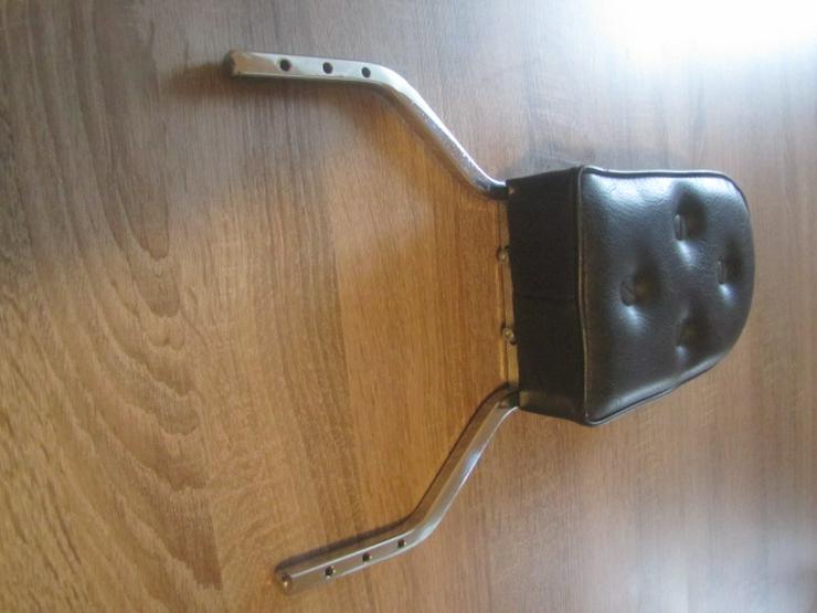 Harley-Davidson Sissy Bar Old School DeLuxe Chrom gedreht - RAR!!