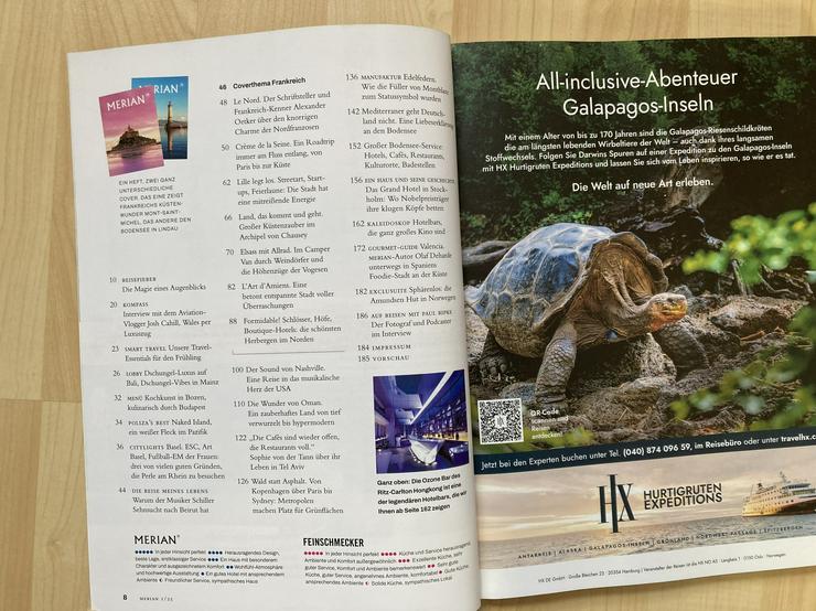 Bild 2: Merian  Ungelesen