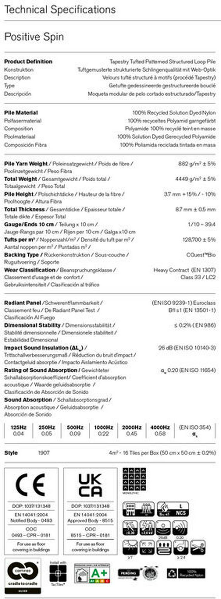 Bild 4: Neu eingetroffen! Moderne Teppichfliesen mit wunderschönen Muster.