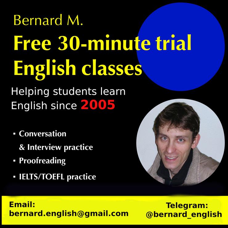 Kostenlose 30-minütige Probe-ENGLISCH-Kurse