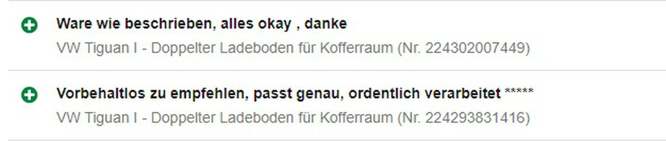 Bild 7: VW Tiguan I - Doppelter Ladeboden für Kofferraum