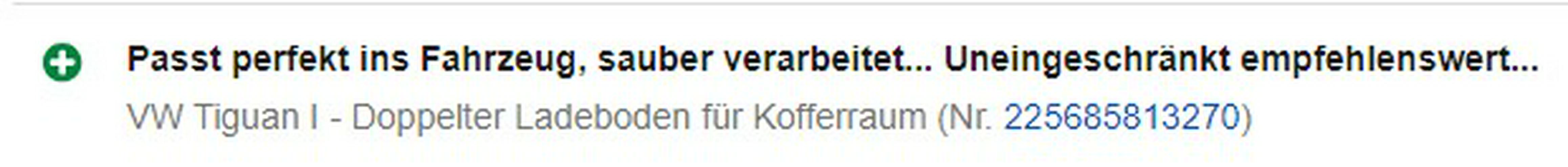 Bild 9: VW Tiguan I - Doppelter Ladeboden für Kofferraum