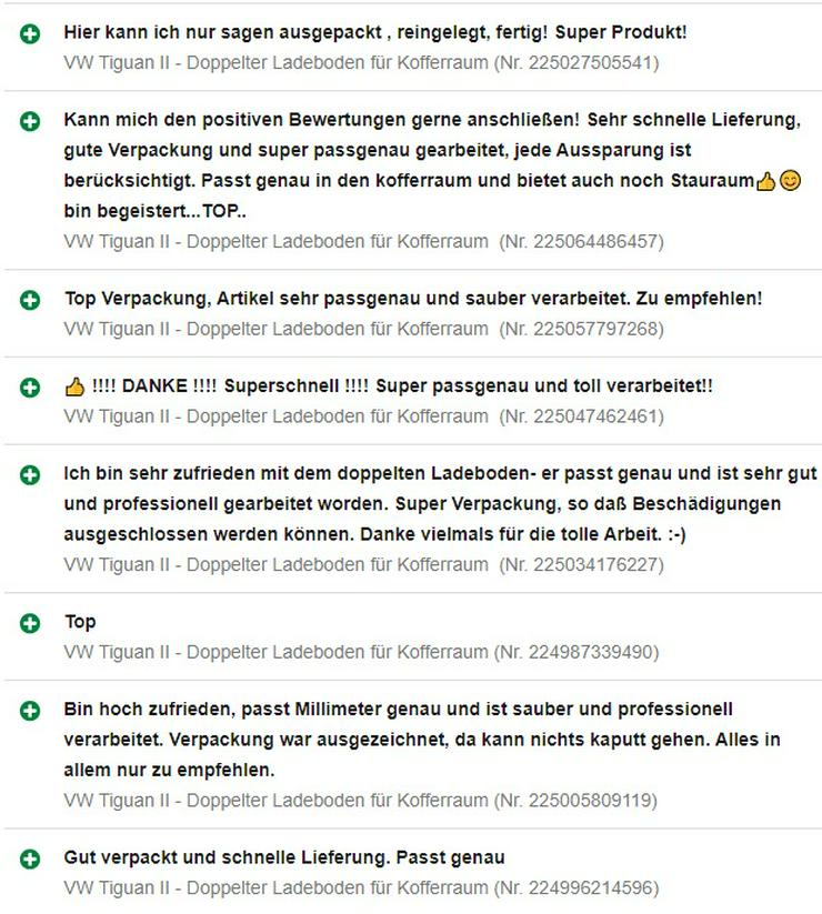 Bild 6: VW Tiguan II - Doppelter Ladeboden für Kofferraum