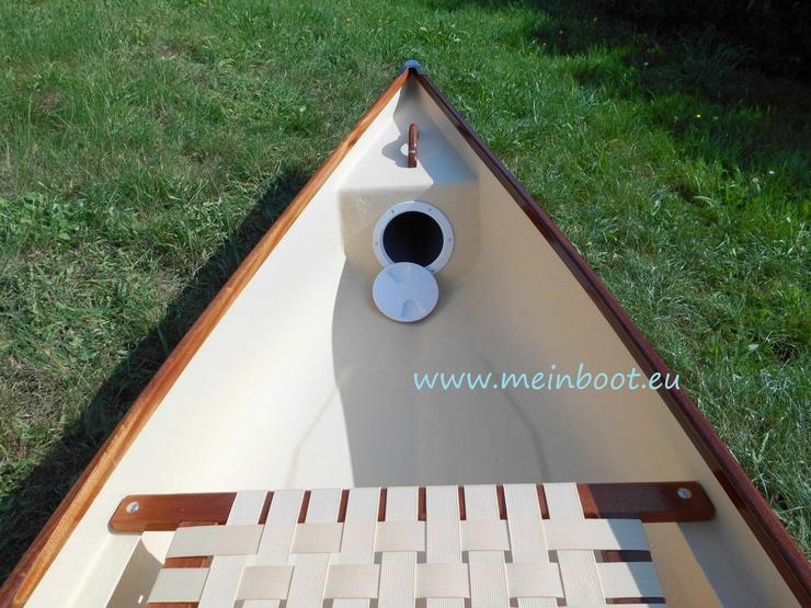 Bild 5: Kanu 2er Kanadier 430 Neu! in cremfarben /Mahagoni