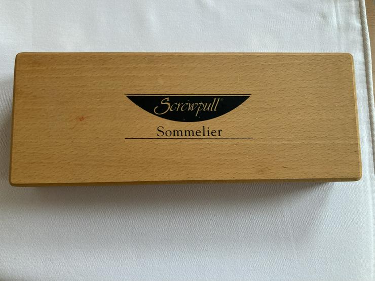 Neuwertig Screwpull Sommelier Set in Original Holz-Geschenkbox - Weitere - Bild 1