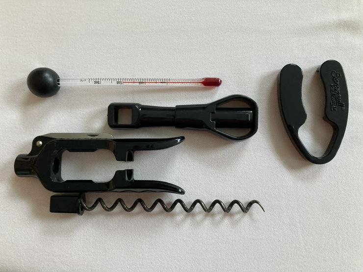 Bild 4: Neuwertig Screwpull Sommelier Set in Original Holz-Geschenkbox