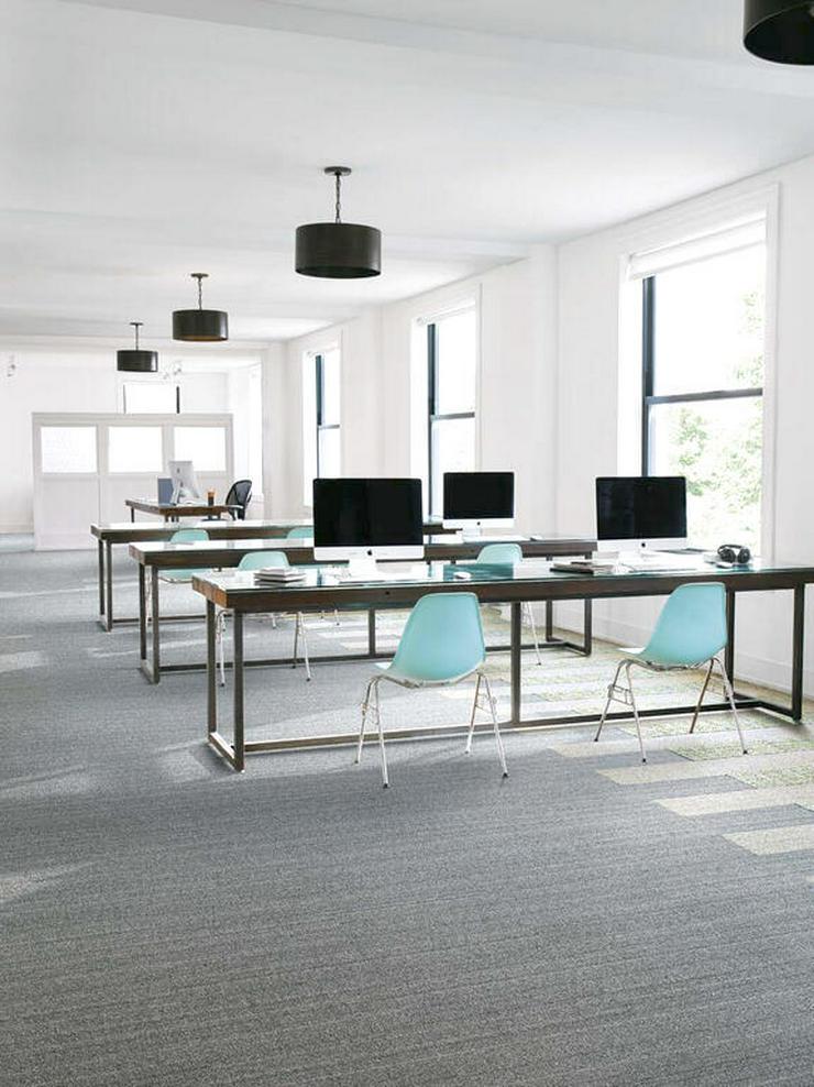 Bild 3: World Woven Linen Tweed Teppichfliesen von Interface