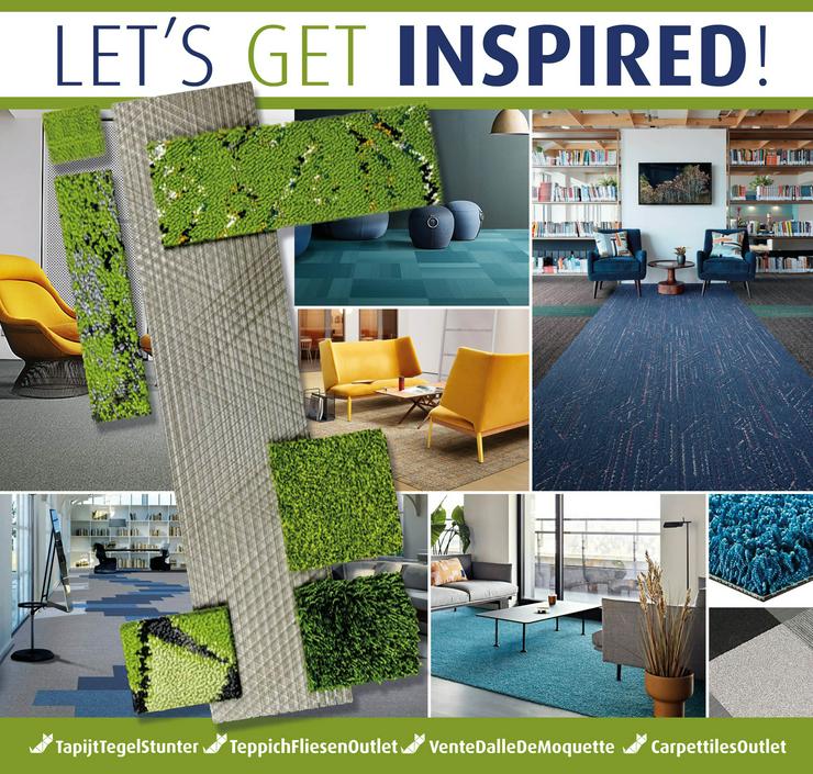 Bild 7: World Woven Linen Tweed Teppichfliesen von Interface