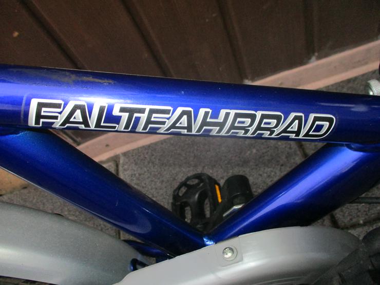 Bild 2: Klappfahrrad Klappi Minifahrrad Campingrad 20 Zoll Centano Versan