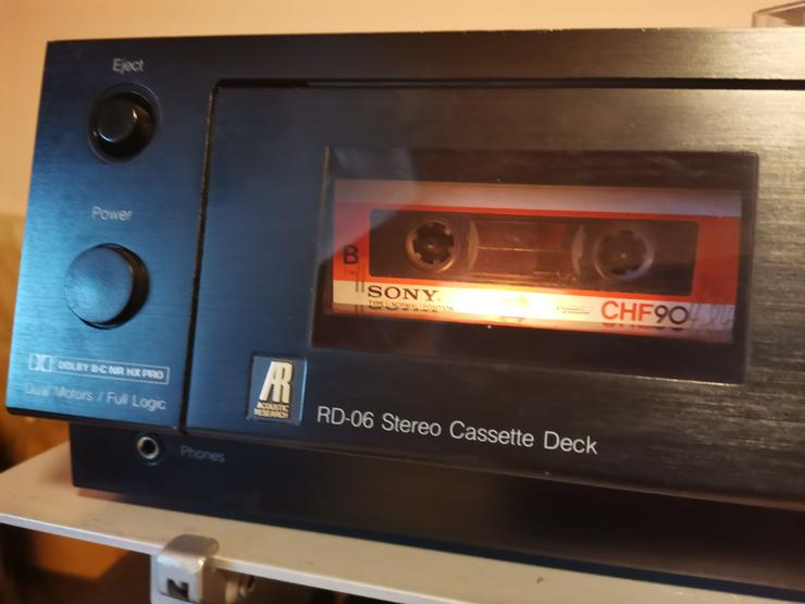 Bild 3: Acoustic Research RD-06 Stereo Cassette Deck