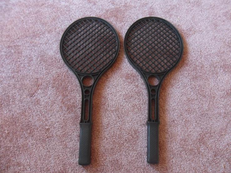 Vintage gebrauchte Tennisschläger, schwarz - Tennis - Bild 1