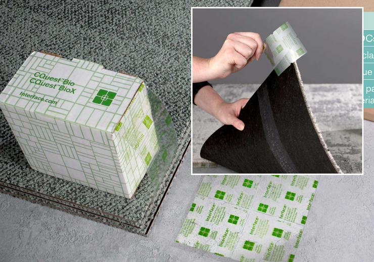 Bild 12: Neue Kollektion! Dekorative Teppichfliesen in Schwarz und Grau