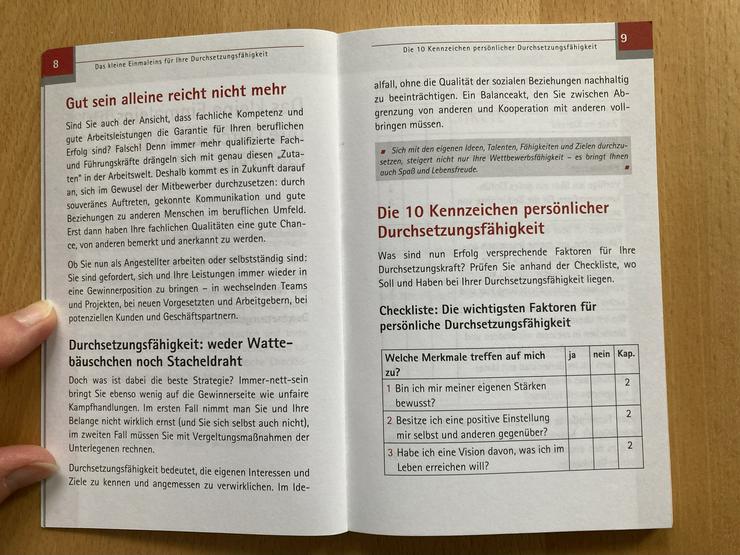Bild 6: NEU Taschenguide Buch Sich durchsetzen von S. Dölz