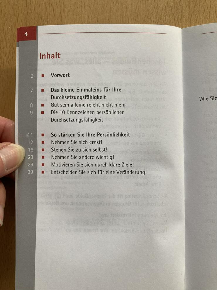Bild 4: NEU Taschenguide Buch Sich durchsetzen von S. Dölz