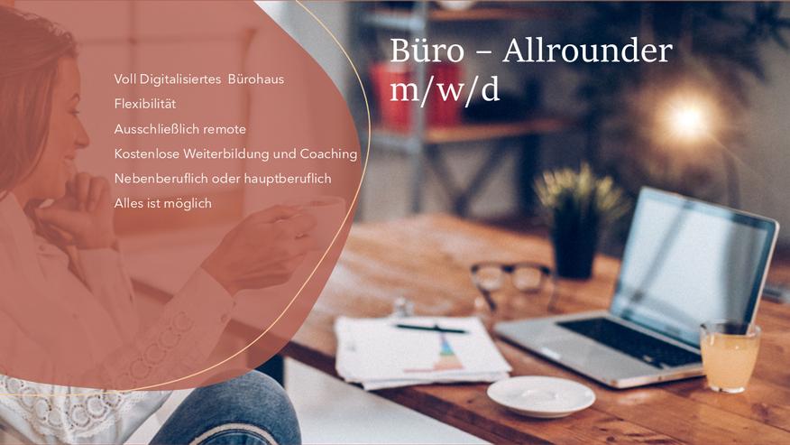 Büro   -   Allrounder (m/w/d)