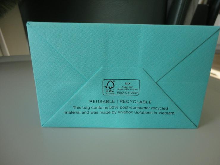 Bild 7: TIFFANY & CO,Geschenktüte, türkis, NEU