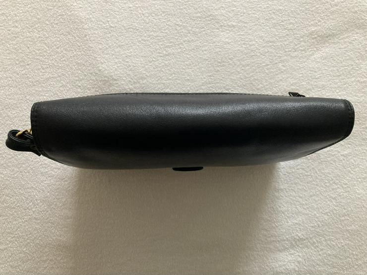 Bild 6: NEU Echtleder Handgelenktasche Herrenhandtasche schwarz