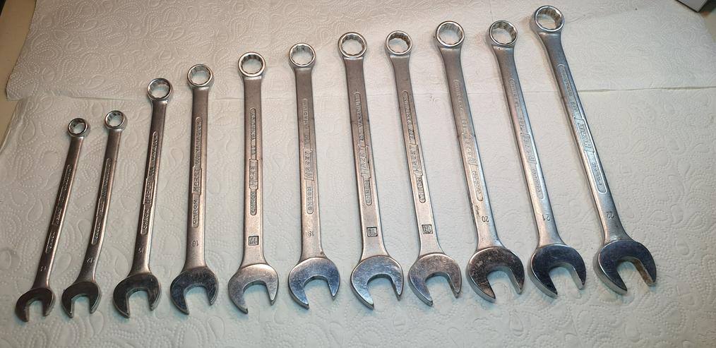 HAZET 600 Ring Maul Schlüssel Satz 10teilig oder 13teilig