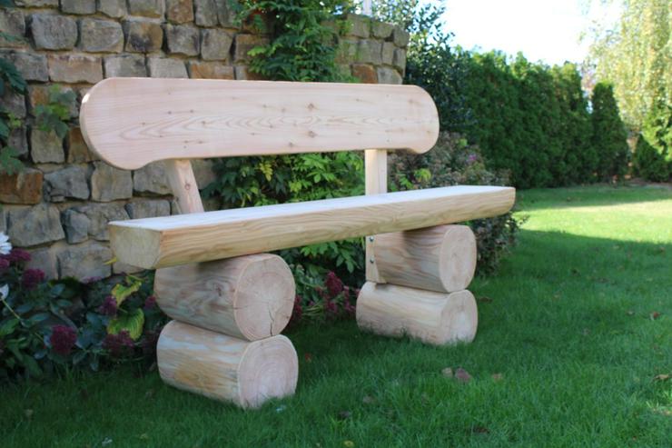 Bild 10: Gartenbank mit Armlehnen. Hochzeitsgeschenk. Weihnachtsgeschenk.