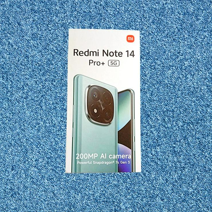 Xiaomi Redmi Note 14 Pro Plus 5G Blue Neu + Rechnung