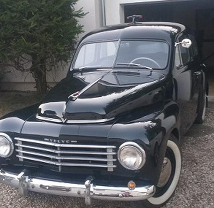 Bild 2: VOLVO  PV 444 B, Bj. 1950 ,  BREZELFENSTER u. DACHKUCKUCK original