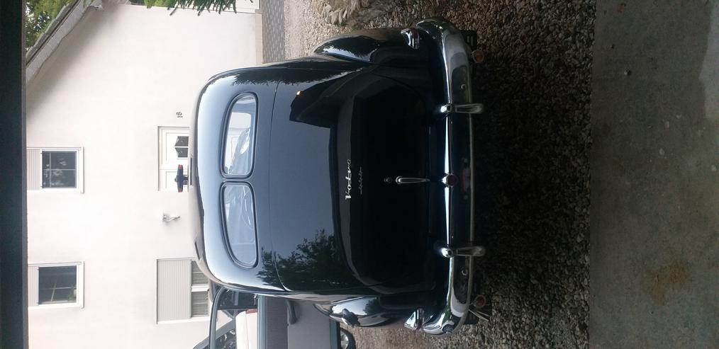 Bild 11: VOLVO  PV 444 B, Bj. 1950 ,  BREZELFENSTER u. DACHKUCKUCK original