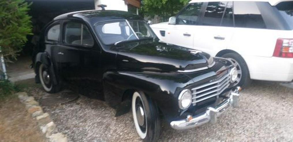 Bild 5: VOLVO  PV 444 B, Bj. 1950 ,  BREZELFENSTER u. DACHKUCKUCK original
