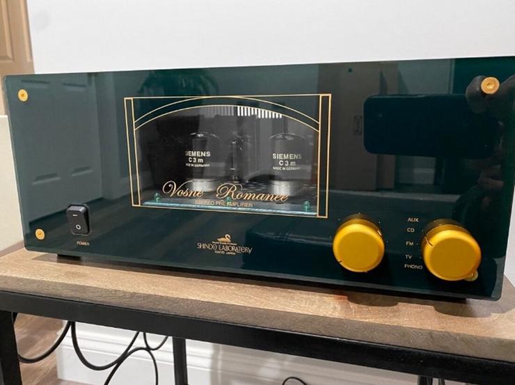 Shindo Vosne-Romanee Stereo Preamp
