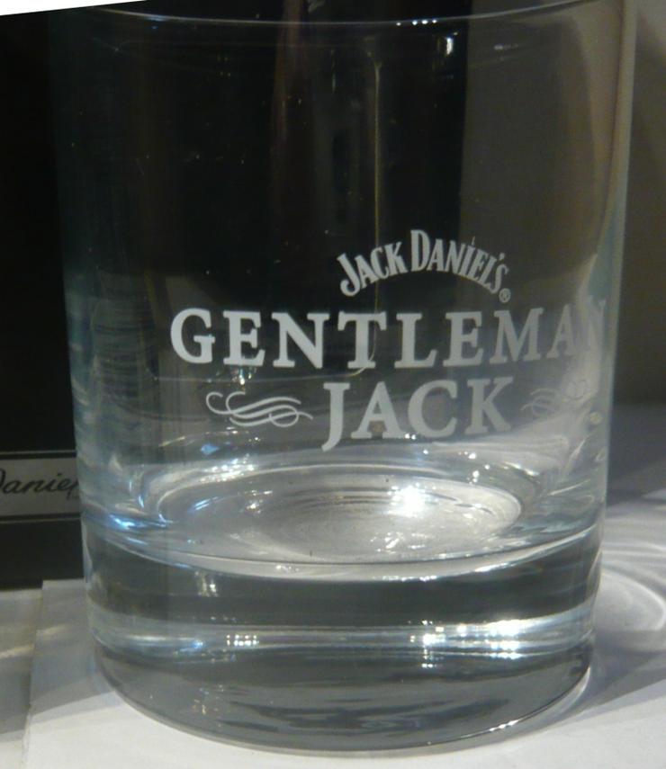Bild 6: Jack Daniel´s Gentleman Jack inkl. Whiskey-Tumbler leer OVP Set
