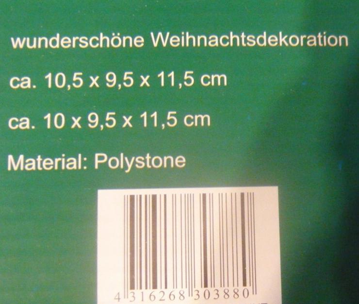 Bild 7: Weihnachtsdeko 2 Engel in OVP ungebraucht TOP