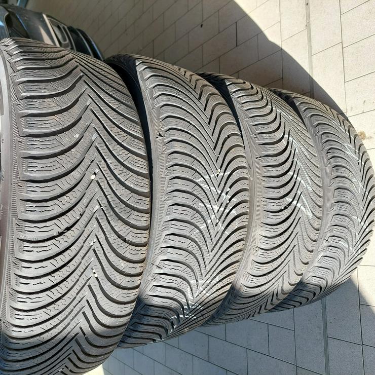Bild 2: 4 Winterräder Alpin 5 von Michelin auf Alu-Felgen